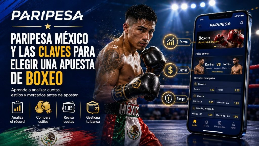Paripesa México y las claves para elegir una apuesta de boxeo